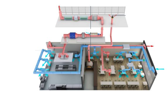 تهویه آشپزخانه صنعتی