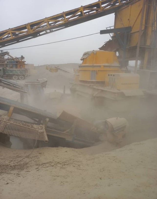 تهویه خطوط انتقال مواد