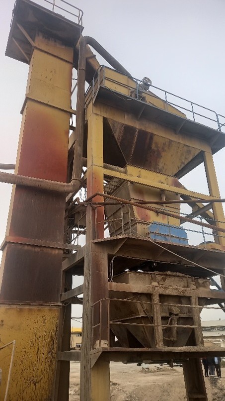 تهویه خطوط انتقال مواد