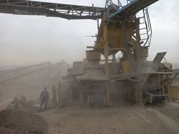 تهویه خردایش و سرند